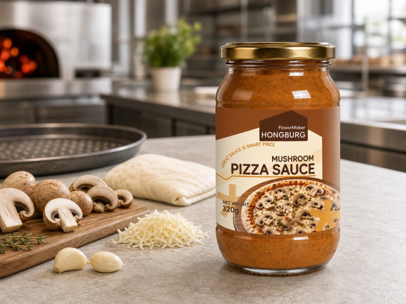 Assorterte pizzasaussmaker for detaljhandel og restauranter