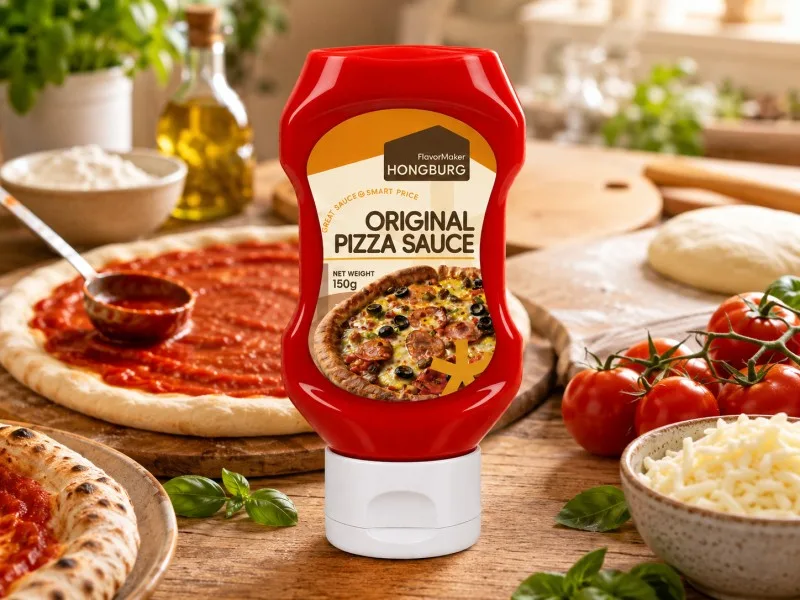 Klassisk original pizzasaus til pizzabunn