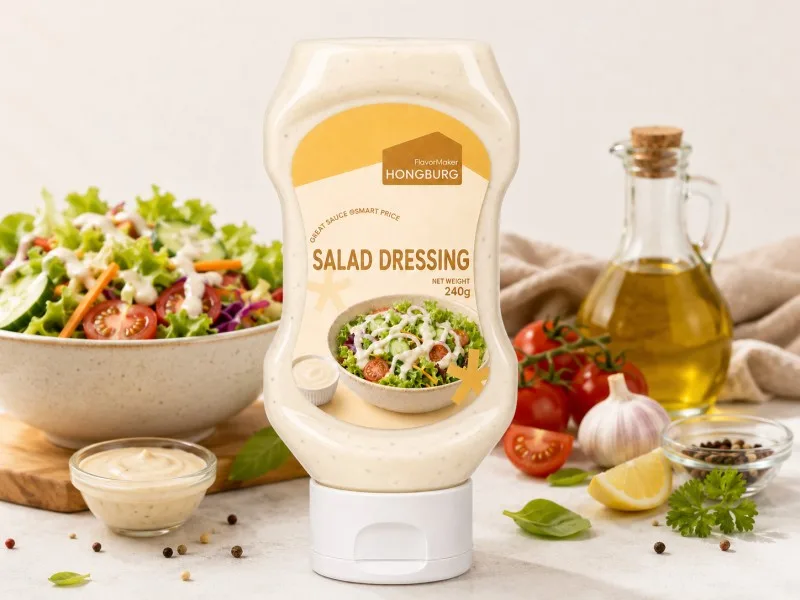 Klassisk salatdressing med balansert smak