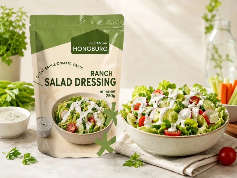 Klassisk glatt Ranch-salatdressing