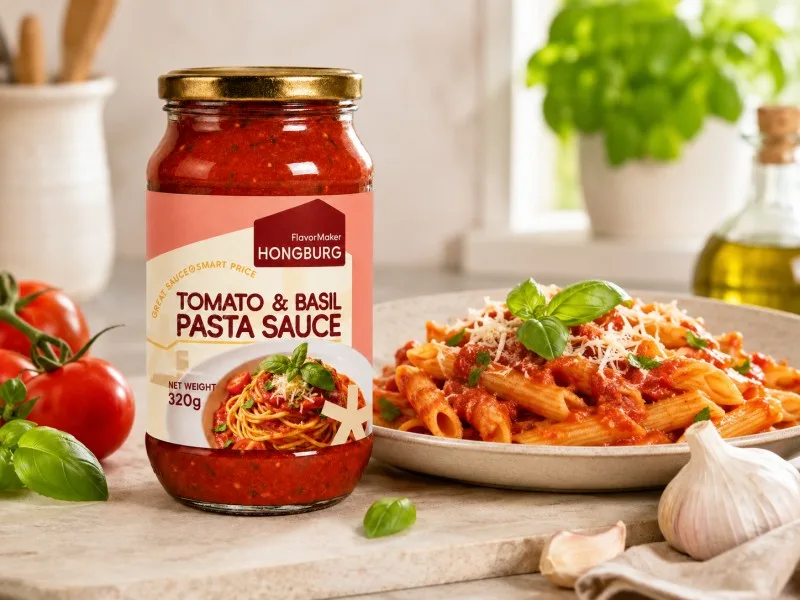 Klassisk tomat Marinara pastasaus til pastaretter