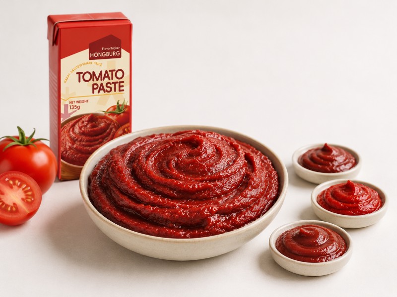 Konsentrert tomatpuré med Custom Brix