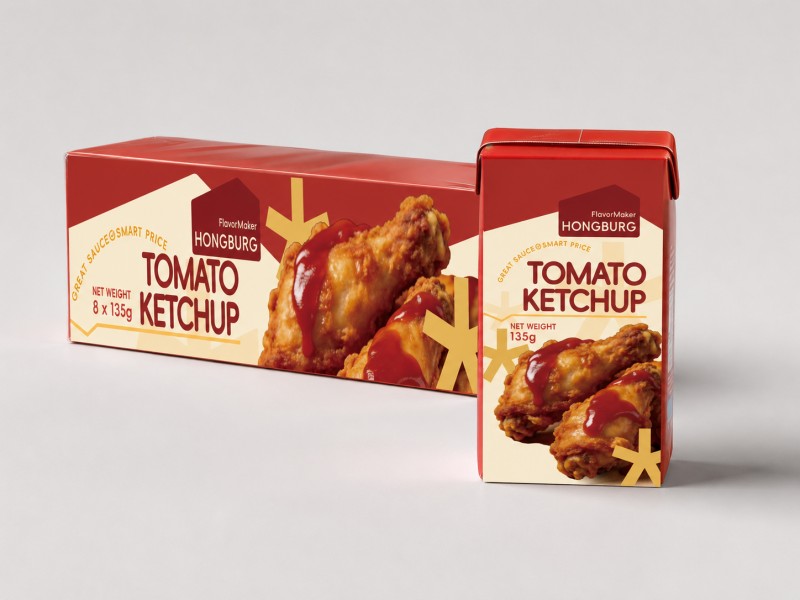 Tomatketchup i Tetra Pak