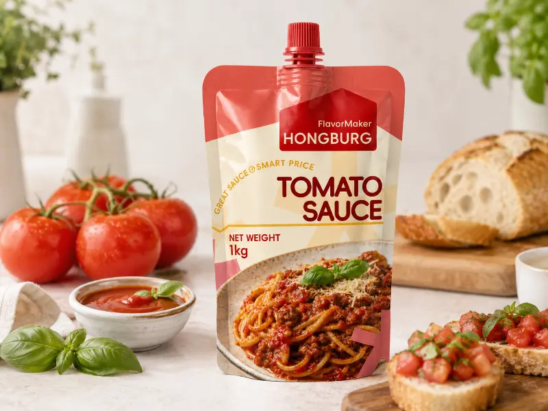 Tomatsaus i tutpose